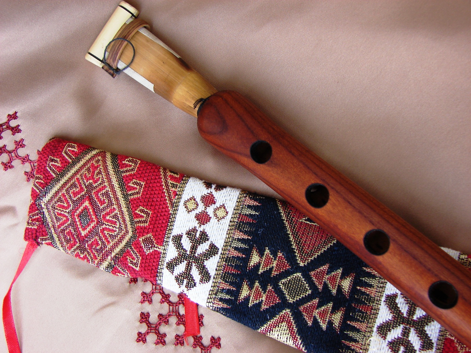 Armenian Musical Instrument DUDUK in Fabric Case SunnyArmenia