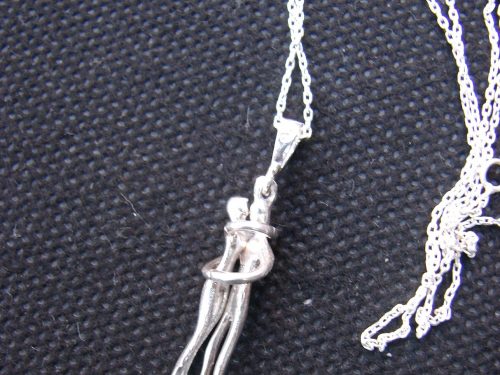 Necklace Couple of Lovers Sterling Silver 925