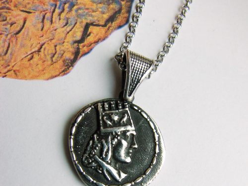 Pendant Tigran the Great King of Armenia, Sterling Silver 925,