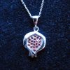 Necklace Pomegranate Sterling Silver 925