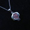 Necklace Pomegranate Sterling Silver 925