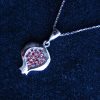Necklace Pomegranate Sterling Silver 925