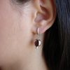 Set of Pomegranate Earrings and Necklace
