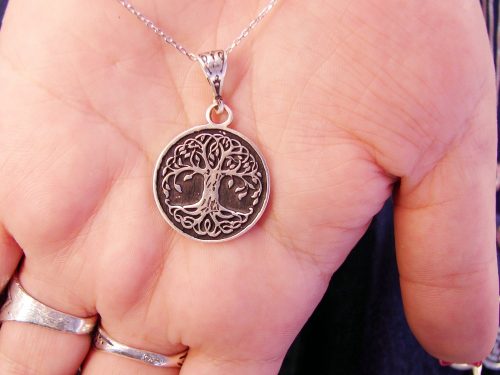 Necklace Celtic Tree of life Sterling Silver 925