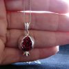 Necklace Pomegranate Sterling Silver 925
