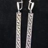 Long Earrings Sterling Silver 925, Ethnic Style, Party Earrings
