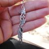 Long Earrings Sterling Silver 925