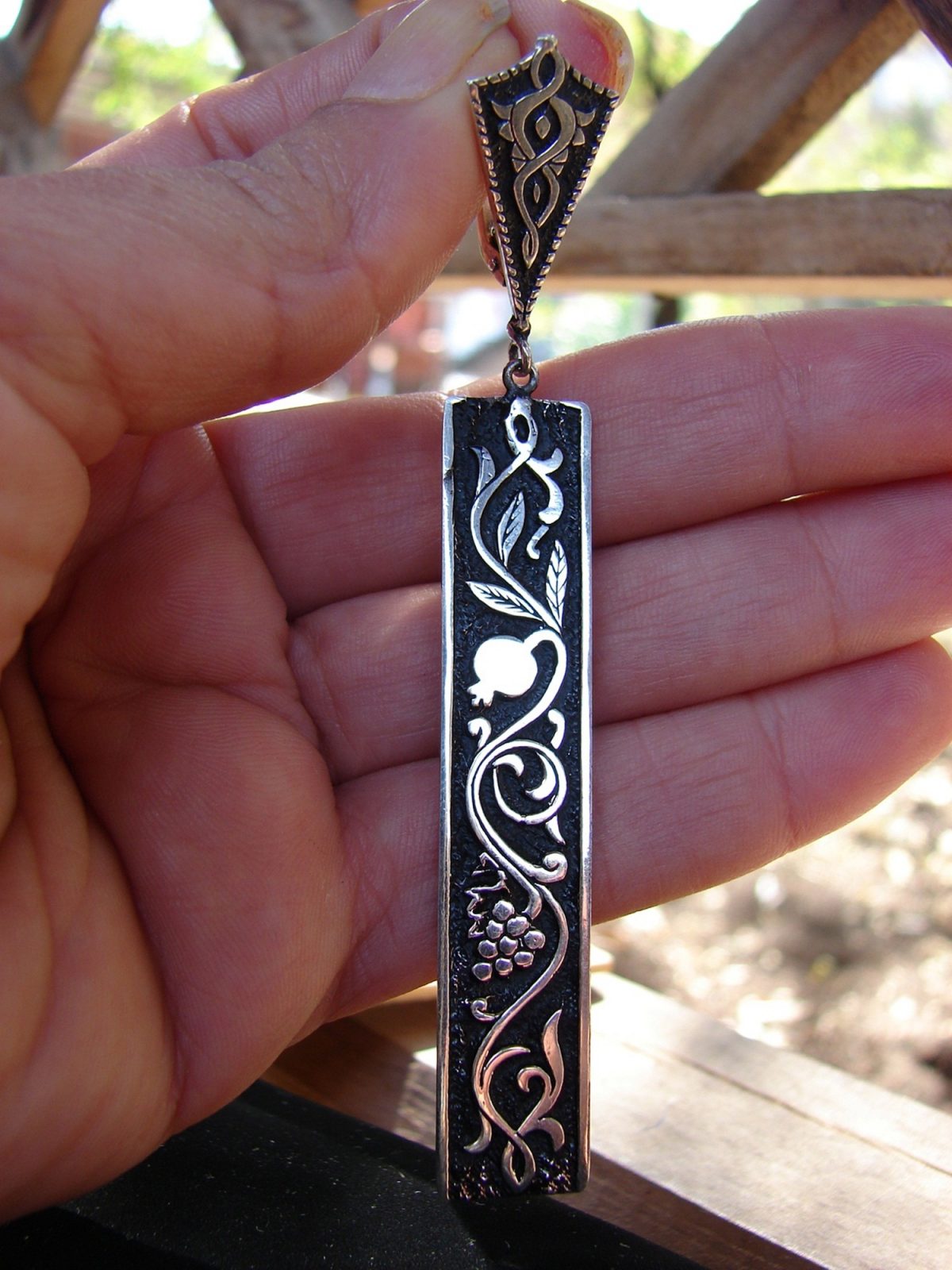 Long Earrings Sterling Silver 925