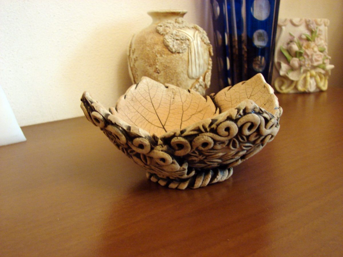 Handmade Pottery Vase, Ceramic Bowl, Candy vase, Key tray, soap dish