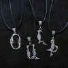 Initial Armenian Letter Charm Pendant, Armenian Bird Letters Trchnagir