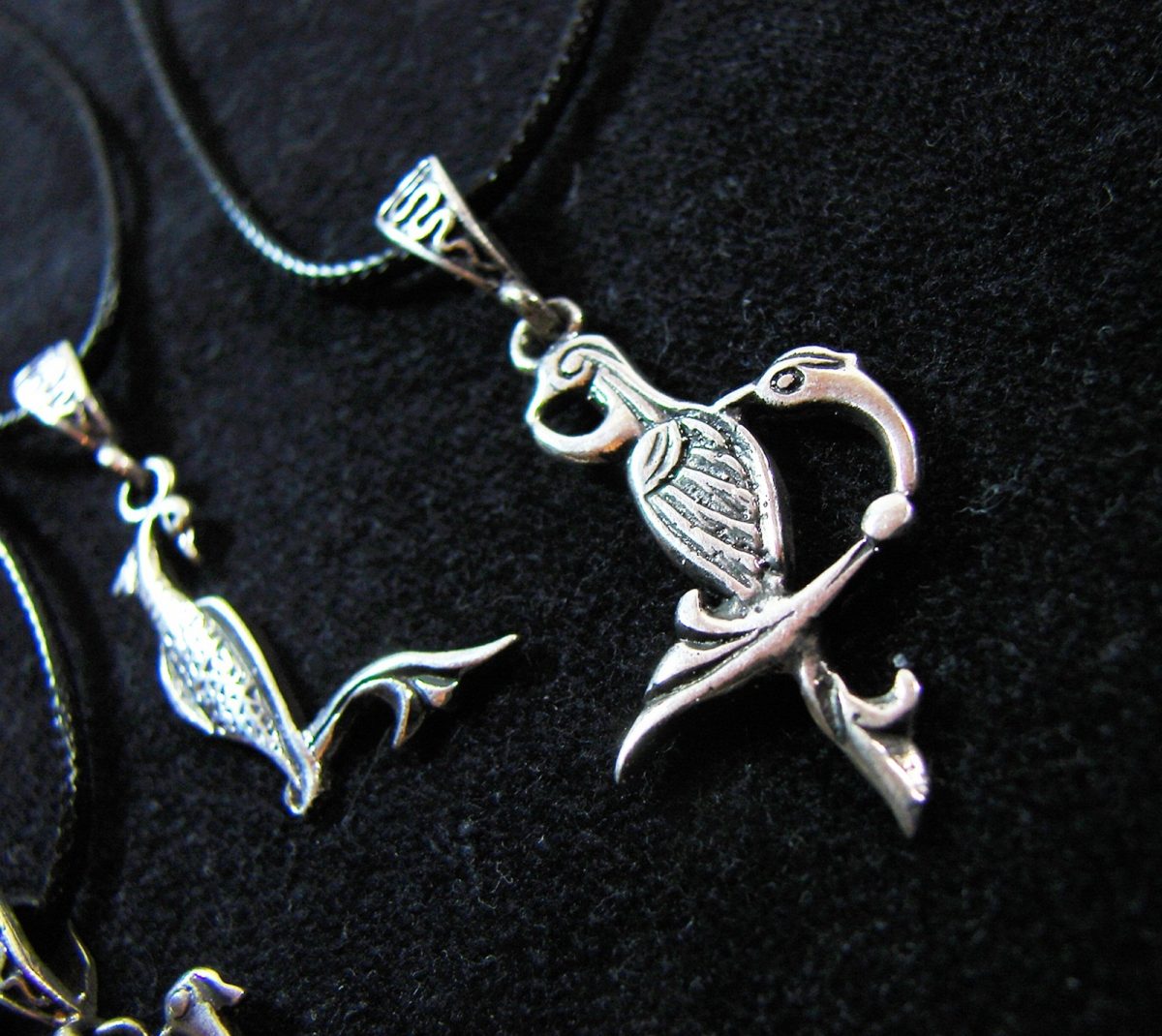 Initial Armenian Letter Charm Pendant, Armenian Bird Letters Trchnagir