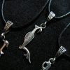 Initial Armenian Letter Charm Pendant, Armenian Bird Letters Trchnagir