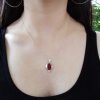 Pomegranate Necklace Silver