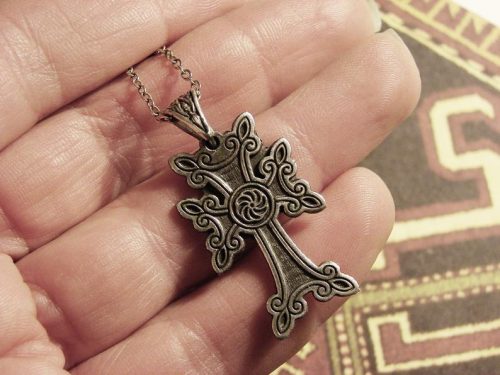 Armenian Cross Sterling Silver 925