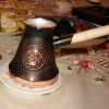 Armenian Handmade Coffee Pot Copper Arabic Coffee Maker Jezve Cezve Ibrik Turka