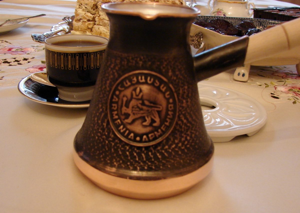 Armenian Handmade Coffee Pot Copper Arabic Coffee Maker Jezve Cezve Ibrik Turka