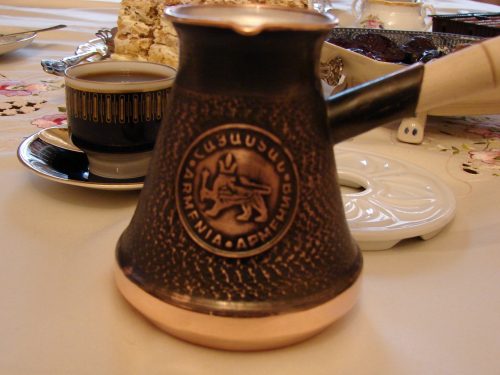 Armenian Handmade Coffee Pot Copper Arabic Coffee Maker Jezve Cezve Ibrik Turka