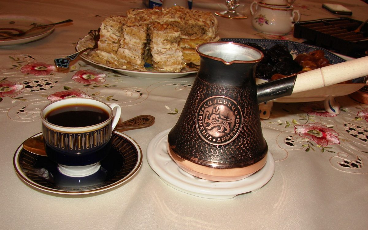 Armenian Handmade Coffee Pot Copper Arabic Coffee Maker Jezve Cezve Ibrik Turka