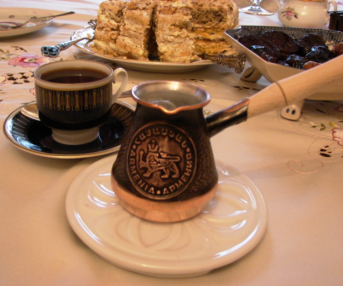 Armenian Handmade Coffee Pot Copper Arabic Coffee Maker Jezve Cezve Ibrik Turka