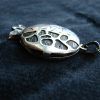 Prayer Book Pendant in form of Pomegranate, Lord's Prayer Our Father in Armenian, 925 Silver