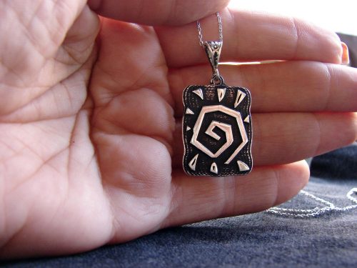 Pendant Sun Sterling Silver 925, Sunshine Pendant, Solar Symbol