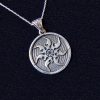 Pendant Sun and Wheel of Eternity 925 Sterling Silver