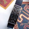 Leather & Silver Bracelet for Men and Women Armenian Cross