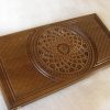 Wood Backgammon Set, Handmade Armenian Nardi Nardy