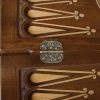 Backgammon Board Armenia Coat of Arms, Natural Wood, Nardi Nardy