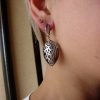 Set of Silver earrings and Ring