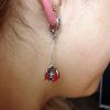 Set of Silver earrings and Ring