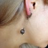 Set of Silver earrings and Ring