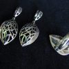 Set of Silver earrings and Ring