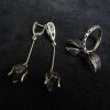 Set of Silver earrings and Ring