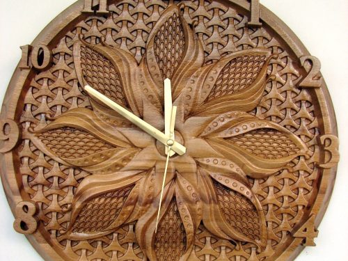 Wall Wooden Clock