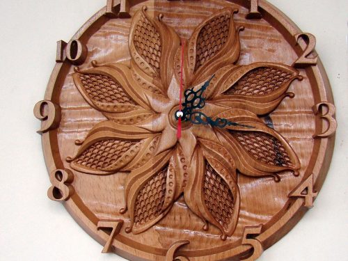 Wall Wooden Clock