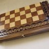 Handmade Wooden Chess Board