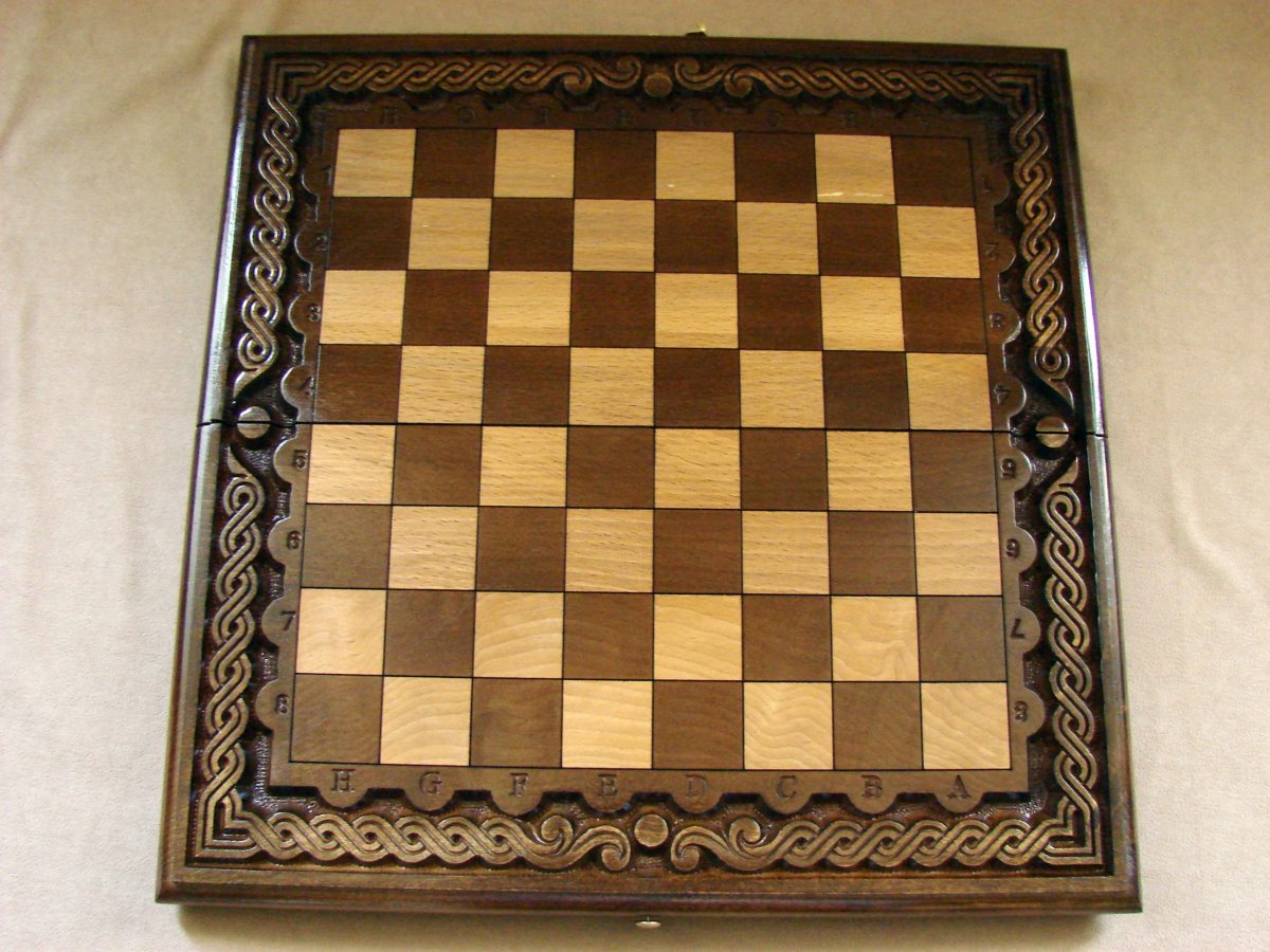 Handmade Wooden Chess Board