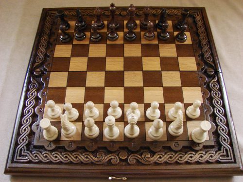 Handmade Wooden Chess Board