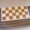 Wooden Chess Board Hand Carved