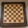 Wooden Chess Board Hand Carved