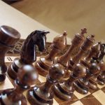Wooden Chess Board Hand Carved