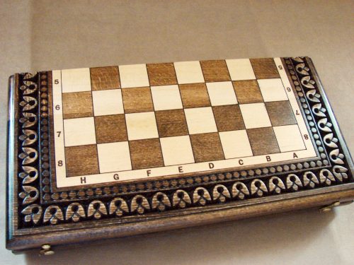 Handmade Chess Board Set made of Wood