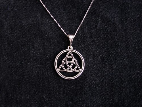 Pendant Celtic Knot Triquetra Sterling Silver 925