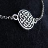 Celtic Shield Knot Bracelet Sterling Silver 925