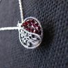 Pomegranate Tree of Life Necklace