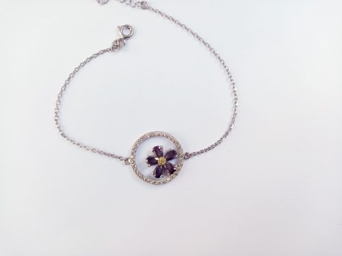 Forget me Not Flower Bracelet Silver 925, Anmoruk