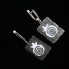 Silver Pomegranate Earrings, Armenian Handmade Jewelry