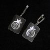 Silver Pomegranate Earrings, Armenian Handmade Jewelry