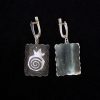 Silver Pomegranate Earrings, Armenian Handmade Jewelry